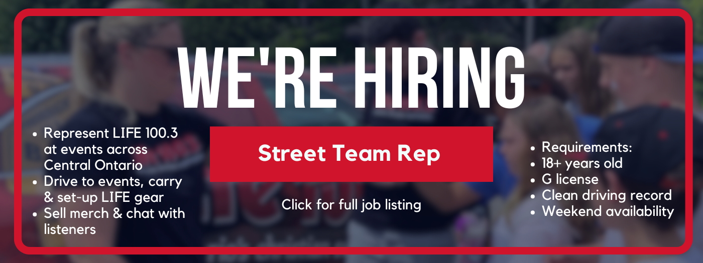Street Team hiring slider